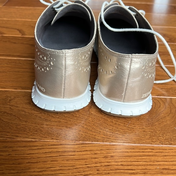 Cole Haan Zerogrand gold Oxford shoes - Picture 8 of 8